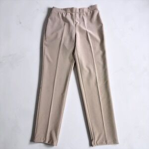 One by Chapter One Tan Straight Leg Pull On Dress Pants CHU2476D XS
